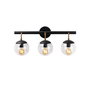 Opviq Gondol - 3032 Aplique Industrial Negro